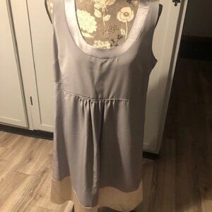 NWT Simply Vera Wang Grey Dress